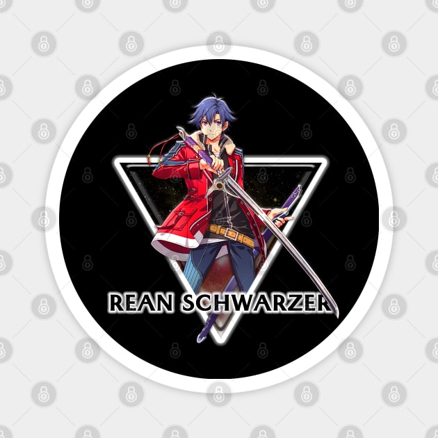 Trails of Cold Steel - Rean Schwarzer Magnet by RayyaShop